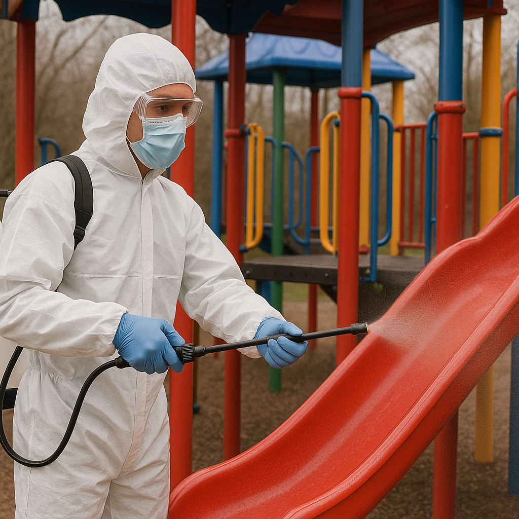 어린이활동공간 위생소독